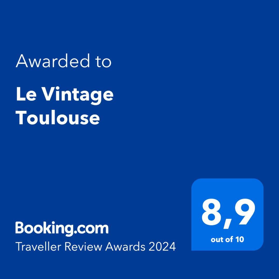 Le Vintage Toulouse Lägenhet Exteriör bild